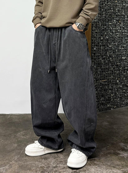 Bar Style Camo Pleated Pants