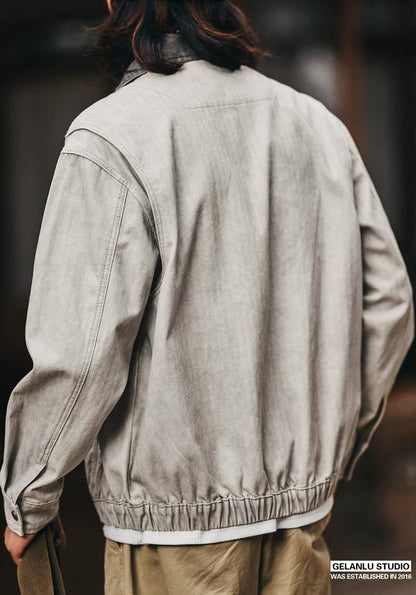 Blue American Heavyweight Work Jacket