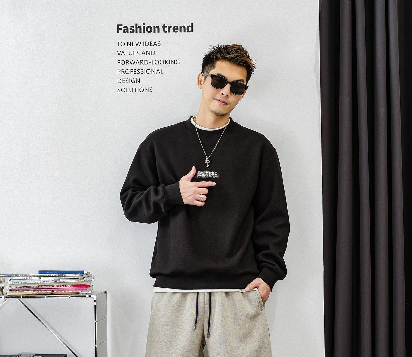 fleece liner sweater