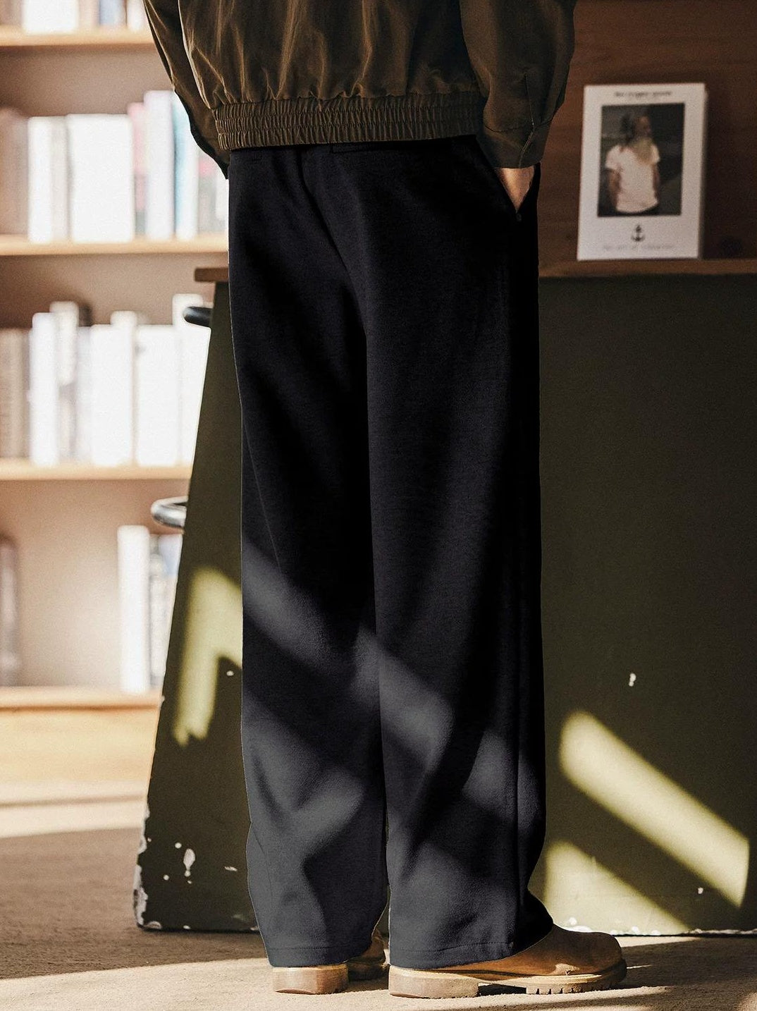 Retro Tweed Leisure Pants