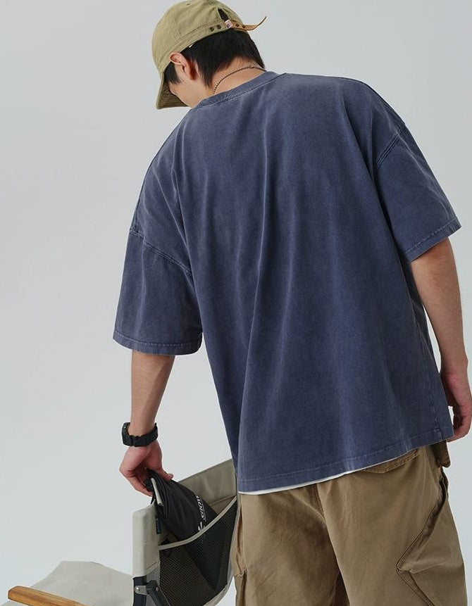 Retro Washed Cotton Tee