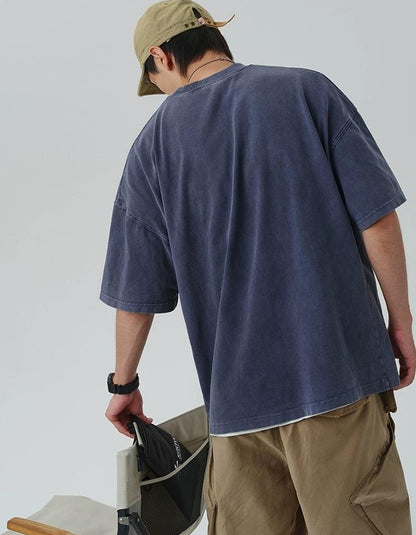 Retro Washed Cotton Tee