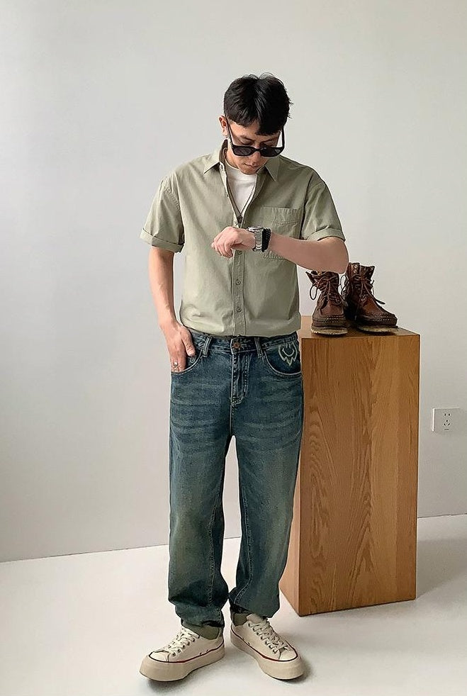 Breathable Casual Shirt Jacket