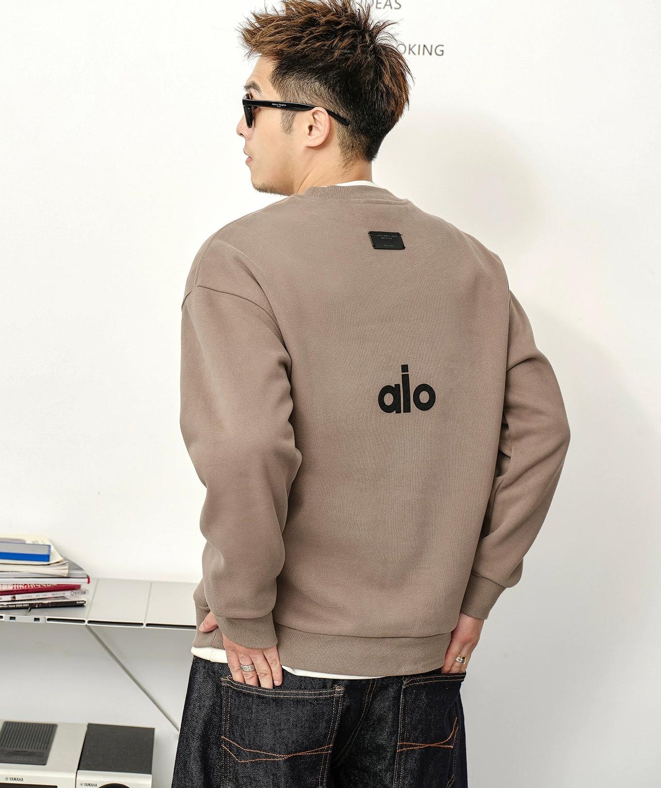 trendy casual sweater