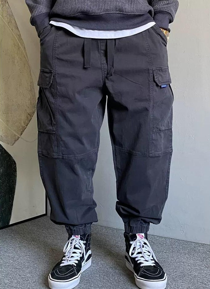 ルーズフィット ワークパンツ