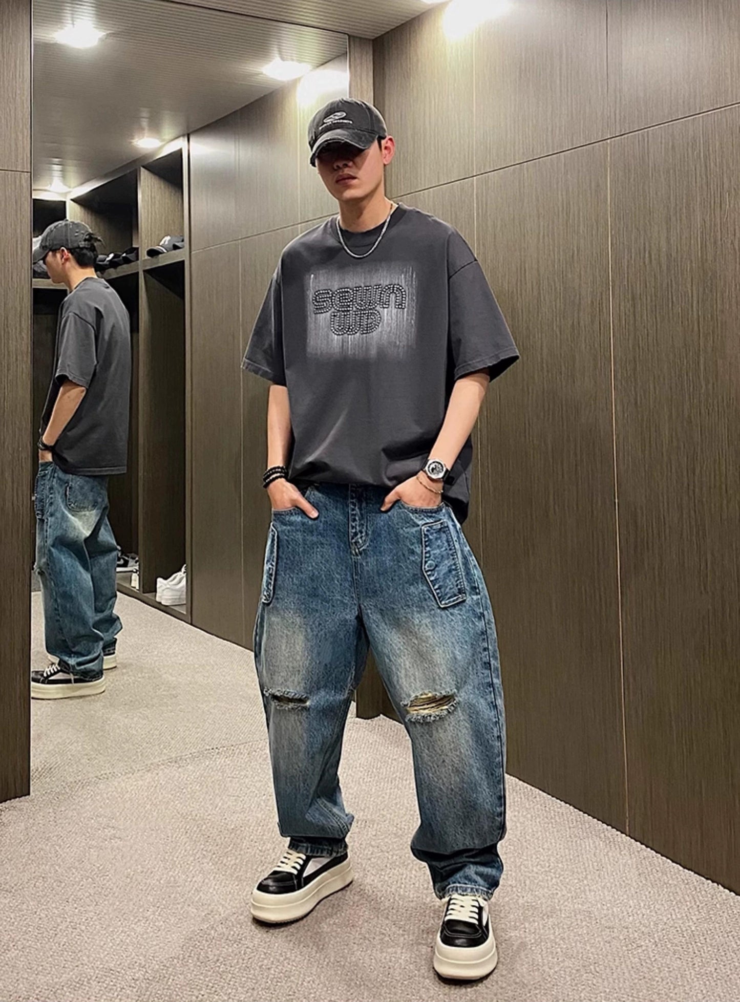 Vintage Blue Machete Jeans