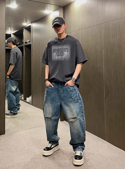 Vintage Blue Machete Jeans