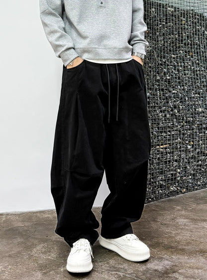 コージープリーツハーレムパンツ