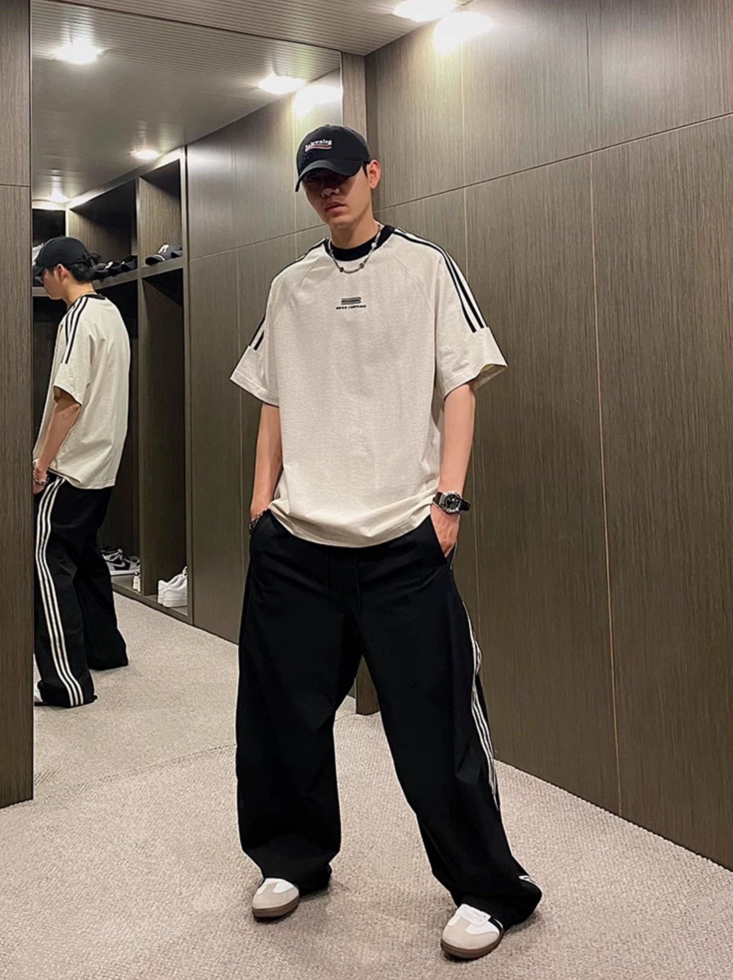 Three-Stripe Tee