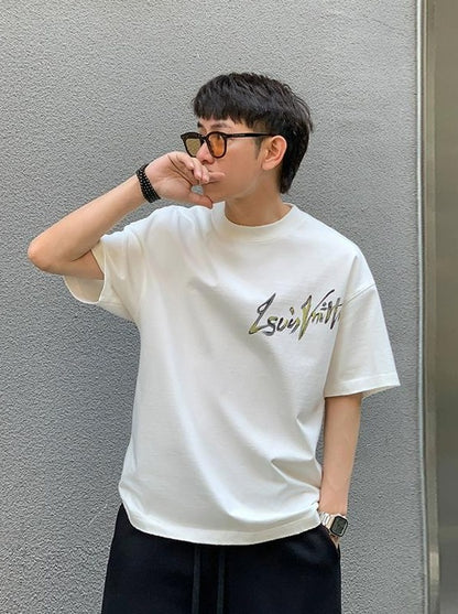 Flower Smiley Heavyweight Tee