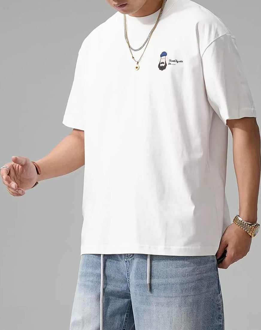 ギャングスタープリントコットンＴシャツ