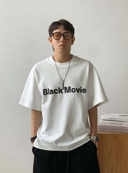 Color Clash Letter Tee