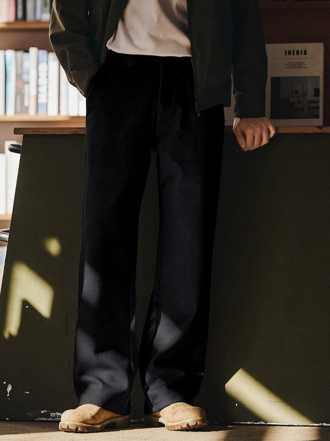 Retro Tweed Leisure Pants