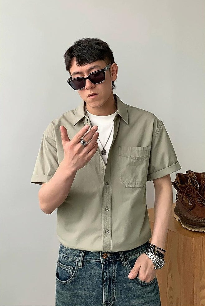 Breathable Casual Shirt Jacket