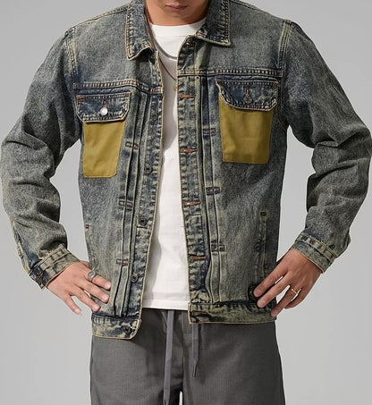 カジュアルデニムジャケット