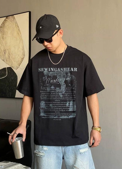 Summer Casual Graphic Tee