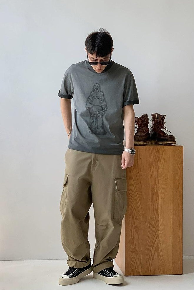 Fun Letter Print Tee
