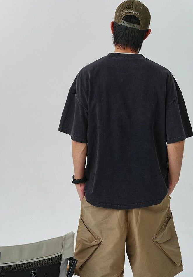 Retro Washed Cotton Tee