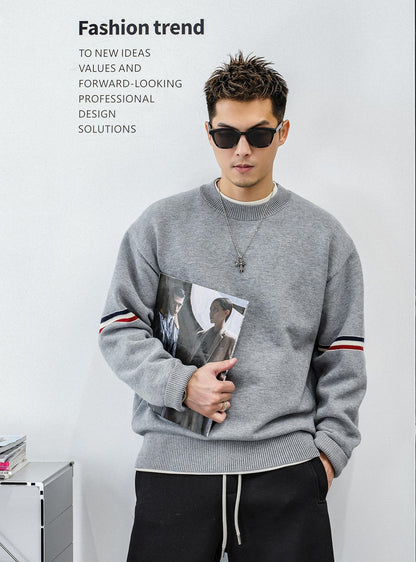 Heavyweight Color Block Jumper