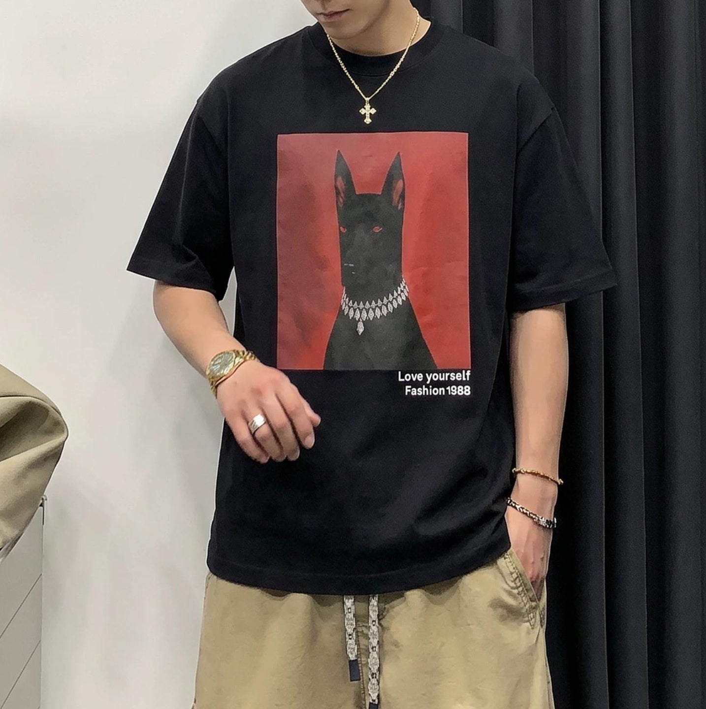 サマー ブリーザブル コットン Tシャツ