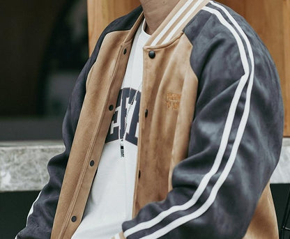 ラグジュアリー カラーブロック ジャケット