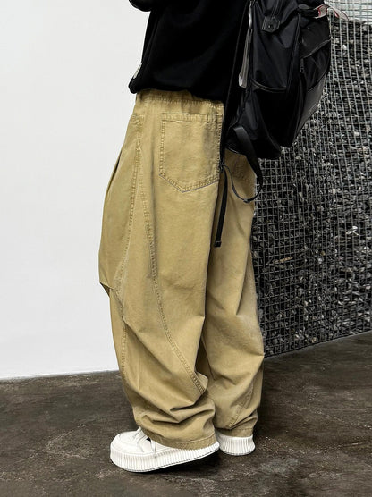 コージープリーツハーレムパンツ