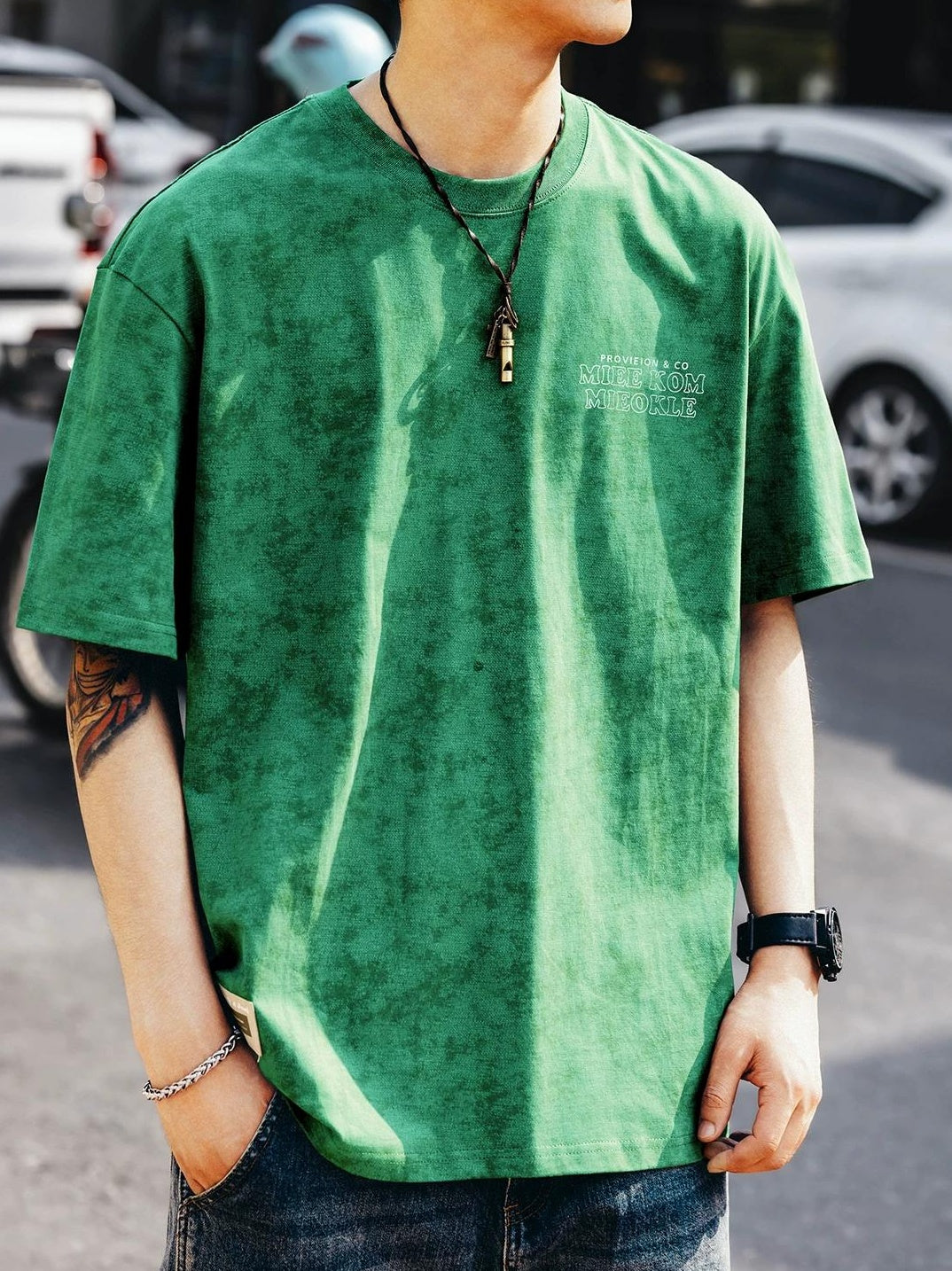 ヘビーウェイトコットンタイダイTシャツ