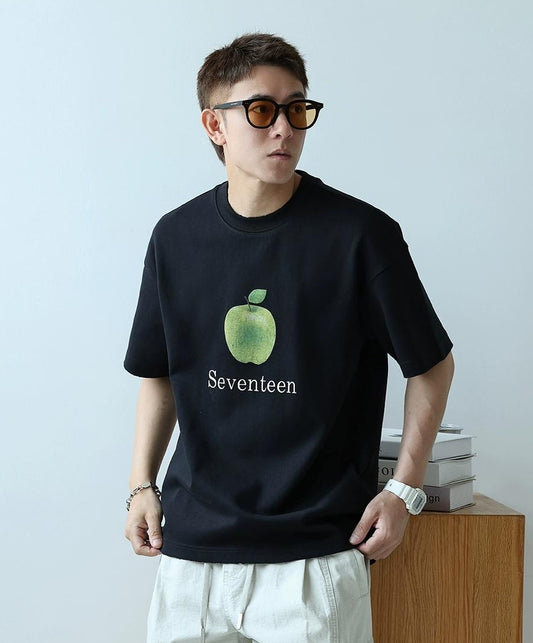 Heavyweight Apple Print Tee