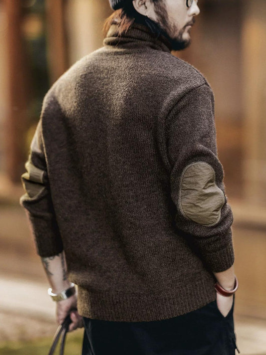 Heavy Knit Turtleneck Sweater