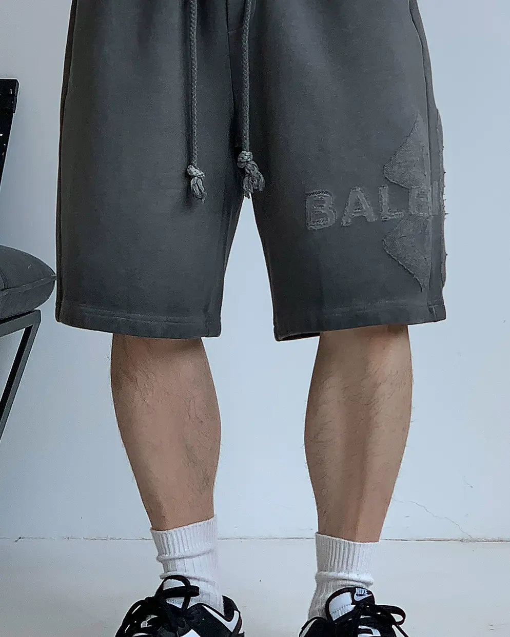 Wide-Leg Casual Shorts