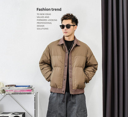 Men's heavy down jacket