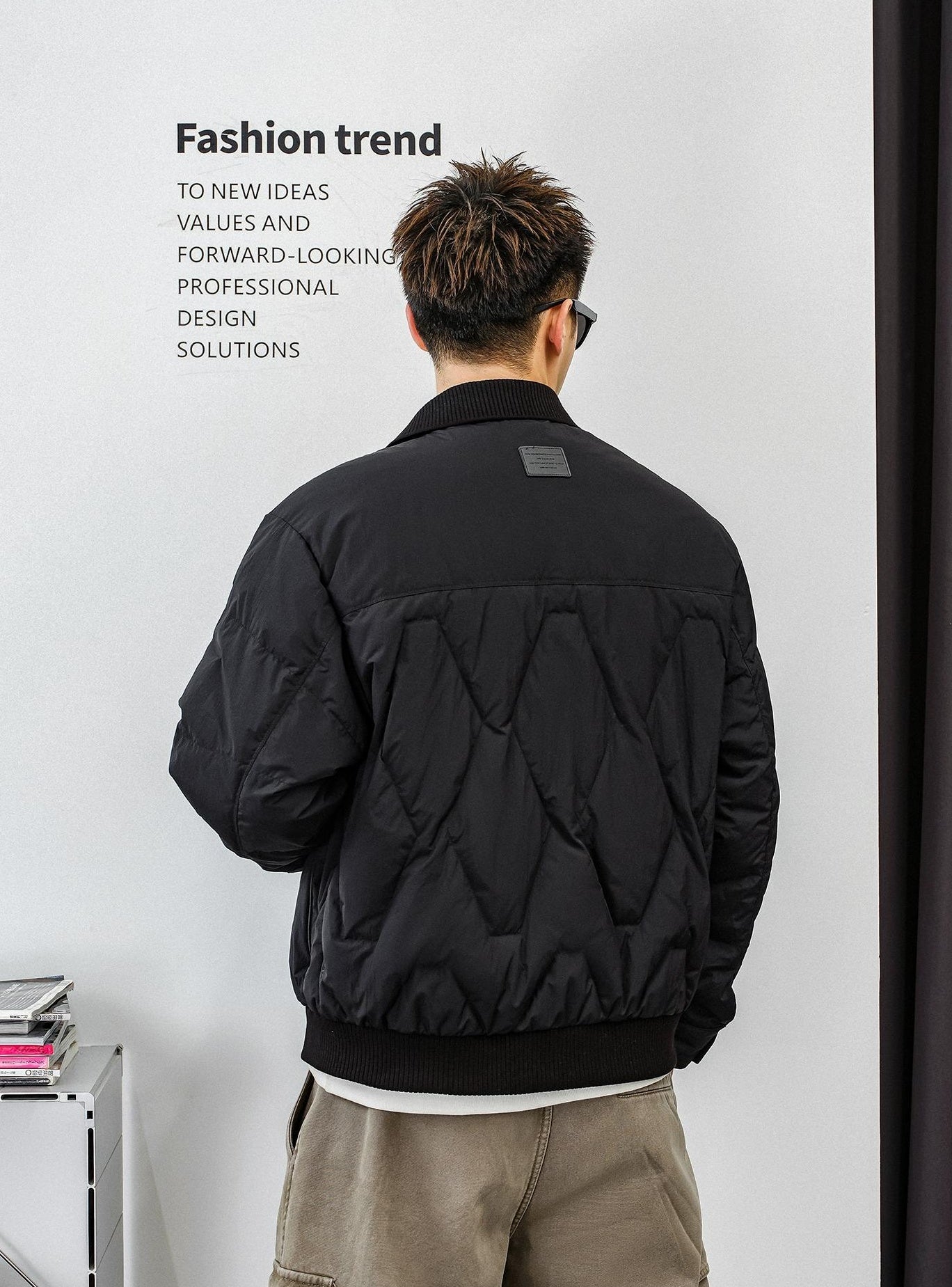 Men's heavy down jacket