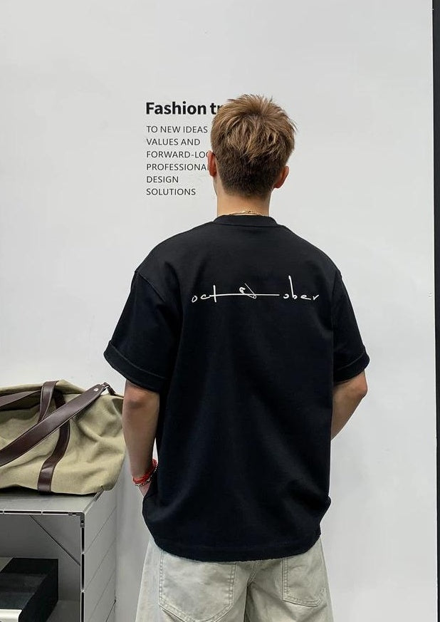 スタイリッシュエッジスタンプＴシャツ