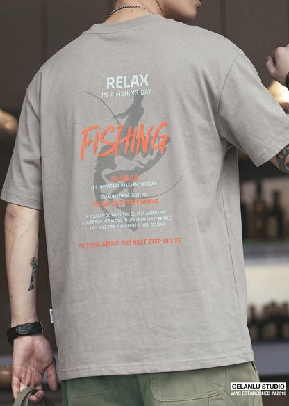 レトロ ウォッシュ プリント Tシャツ