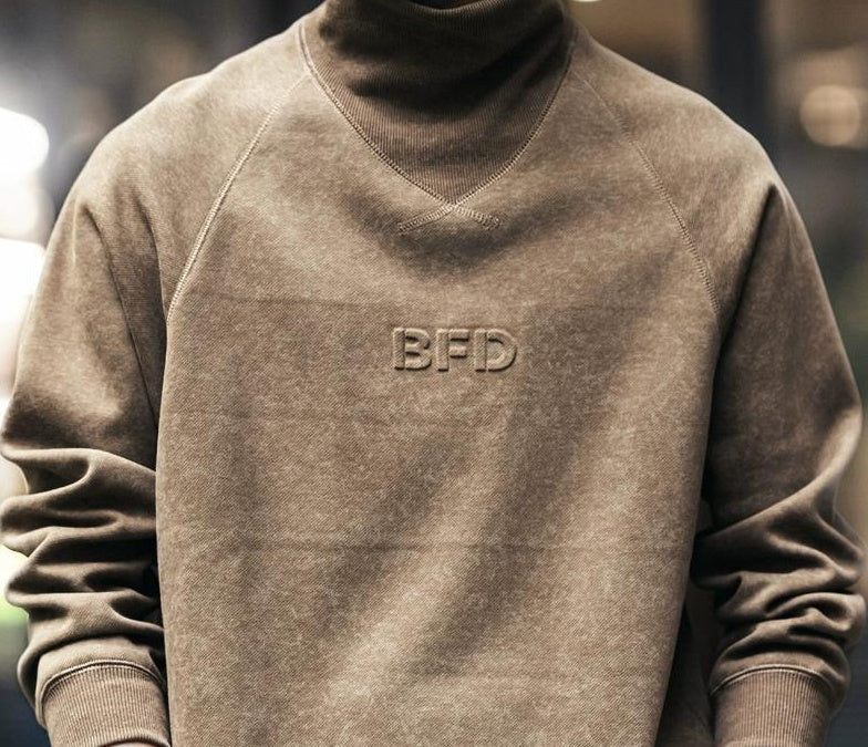 Retro tie-dye sweater shirt