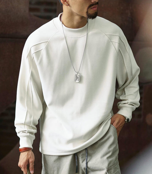オーバーサイズ サーマル ロングスリーブ Tシャツ