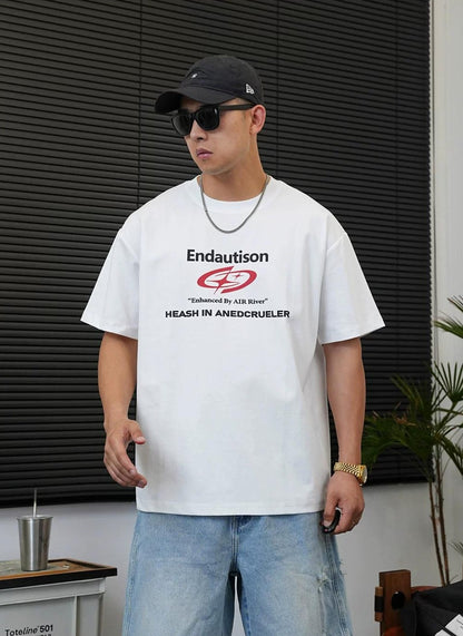 Casual Endautison Graphic T-Shirt