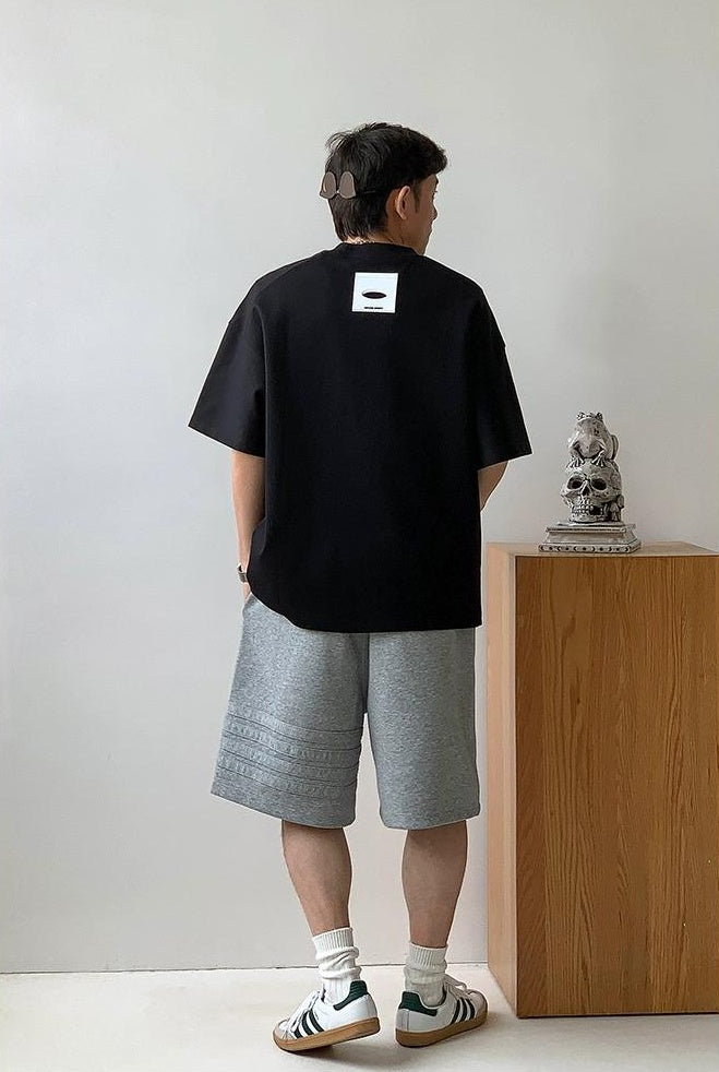 Color Clash Letter Tee