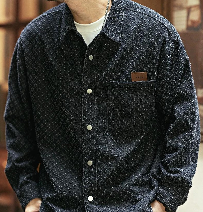レトロヘビーウエイトチェックシャツ