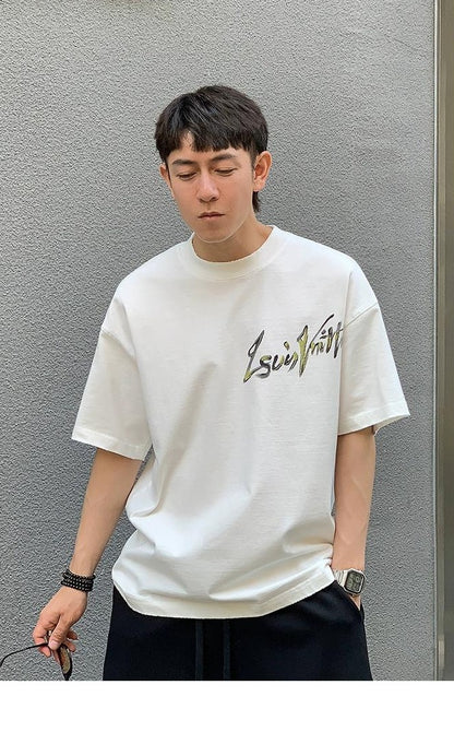 Flower Smiley Heavyweight Tee