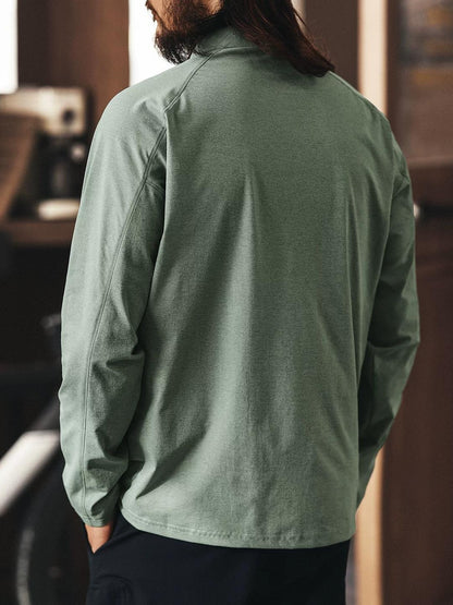 アウトドアクイックドライロングスリーブTシャツ