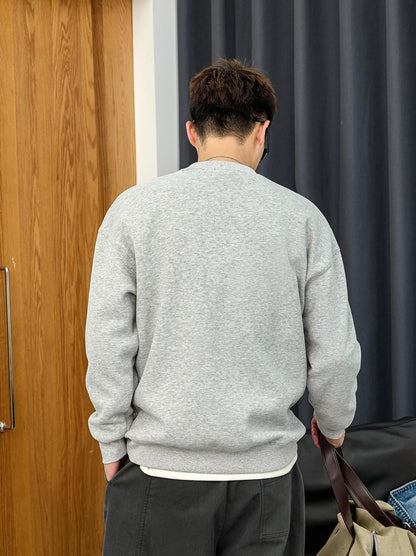 Retro Embroidered Pullover Sweater