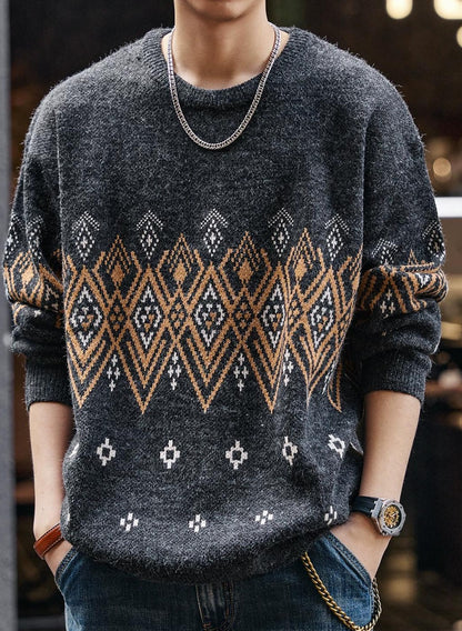 Ethnic Vintage Knit Jumper