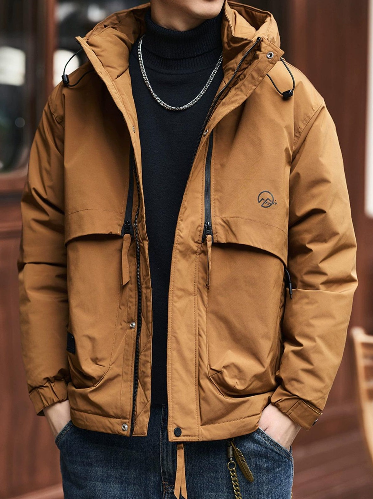High-end down jacket