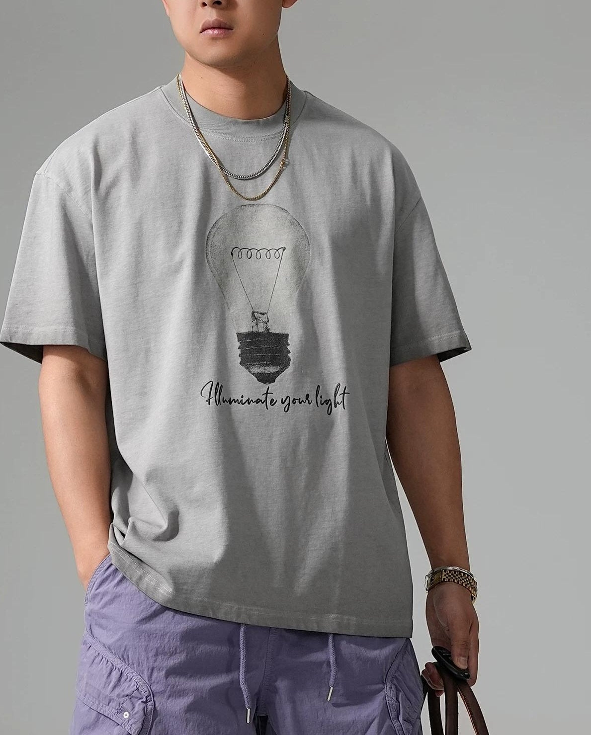 レトロコットンTシャツ