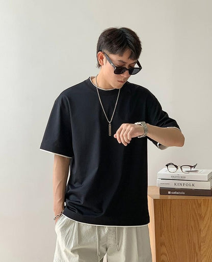 Lightweight Basic Short Sleeve T-Shirt