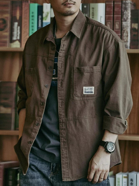 ヴィンテージヘビーウェイトワークシャツ