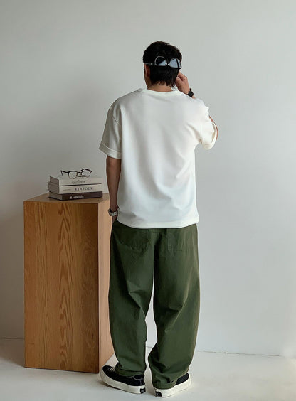 Casual Solid Color T-Shirt