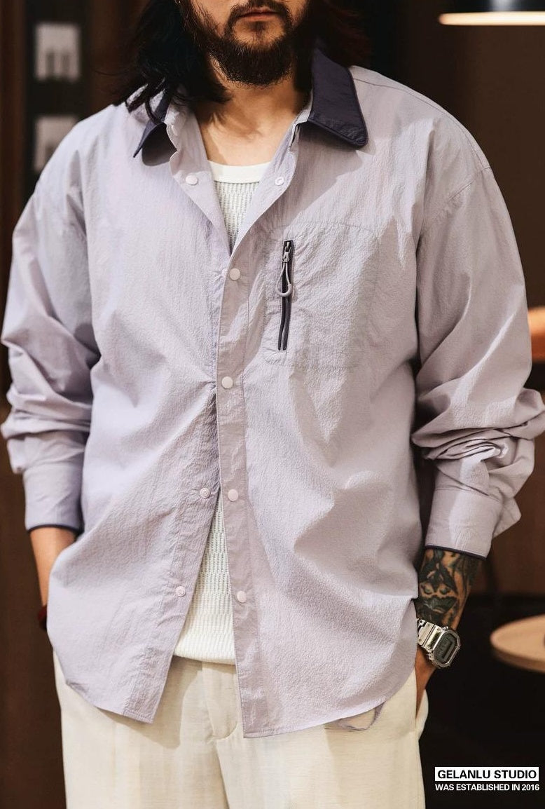 クール UVプロテクション カーディガン シャツ