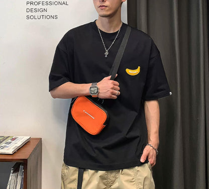 ルーズコットンプラントTシャツ